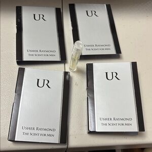 NEW 4 Samples Usher Raymond Cologne the scent for MeN 1.5 fl ounces